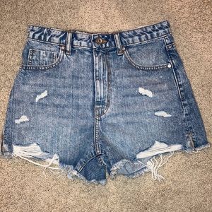 Zara High Rise Shorts